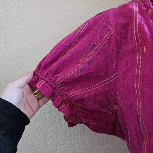 Free People Seratonin Smocked Blouse - Picture 4 of 9